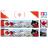 Patriotic CANADA Flag Tamiya 56319 56302 Reefer Semi Box Trailer Side Huge Decals Stickers Set - Patriotic CANADA Flag Tamiya 56319 56302 Reefer Semi Box Trailer Side Huge Decals Stickers Set