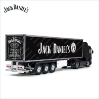 Tamiya 56319 56302 Jack Daniel's USA Number 1 Whiskey in Australia Trailer Reefer Semi Box Huge Side Decals Stickers Kit