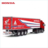 Tamiya 56319 56302 HONDA Pro Racing CRF HRC Trailer Reefer Semi Box Huge Side Stickers Decals Kit