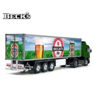 Tamiya 56319 56302 BECK'S BECKS Germany Beer Trailer Reefer Semi Box Huge Side Decals Stickers Kit