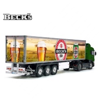 Tamiya 56319 56302 BECK'S Germany Beer Trailer Reefer Semi Box Huge Side Decals Stickers Kit