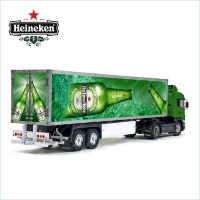 Tamiya 56319 56302 Beer Sponsor Lager Beer Trailer Reefer Semi Box Huge Side Decals Stickers Set