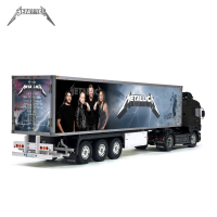 Tamiya Metallica American Rock Band Trailer Reefer Semi Box Huge Side Decals Stickers Kit