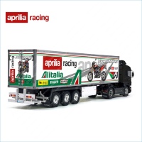 Tamiya 56319 56302 Aprilia Racing Dorsoduro Trailer Reefer Semi Box Huge Side Decals Stickers Kit