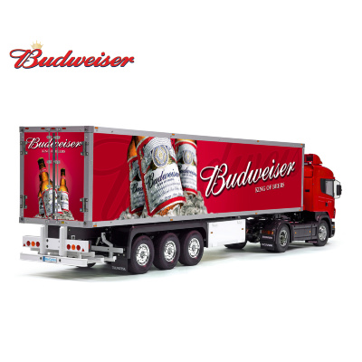 Tamiya 56319 56302 Budweiser Trailer Reefer Semi Box Huge Side Decals Stickers Set 