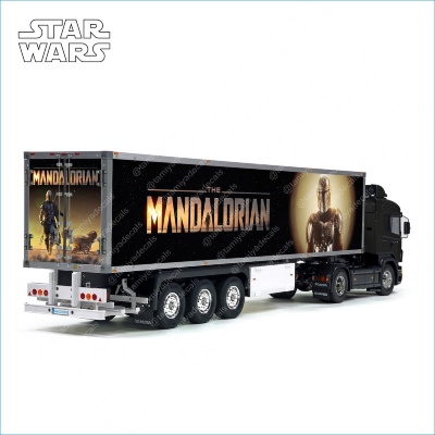 Tamiya 56319 56302 The Mandalorian Movie Trailer Reefer Semi Box Huge Side Decals Stickers Kit 