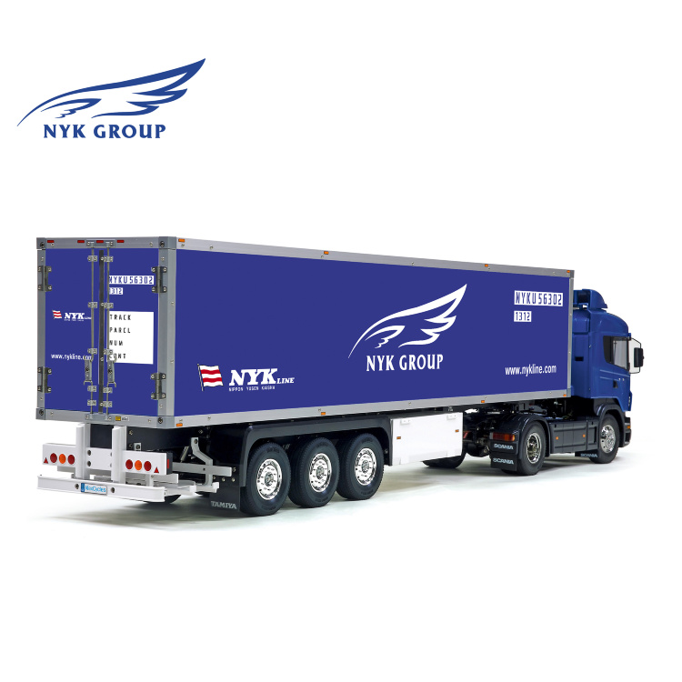 Tamiya 56319 56302 NYK Line Group Trailer Reefer Semi Box Huge
