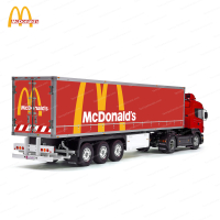 Tamiya 56319 56302 McDonald's Red Trailer Reefer Semi Box Huge Side Stickers Decals Kit