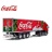 Tamiya 56319 56302 Coca-Cola Christmas Reefer Semi Box Trailer Big Side Decals Stickers Set - 