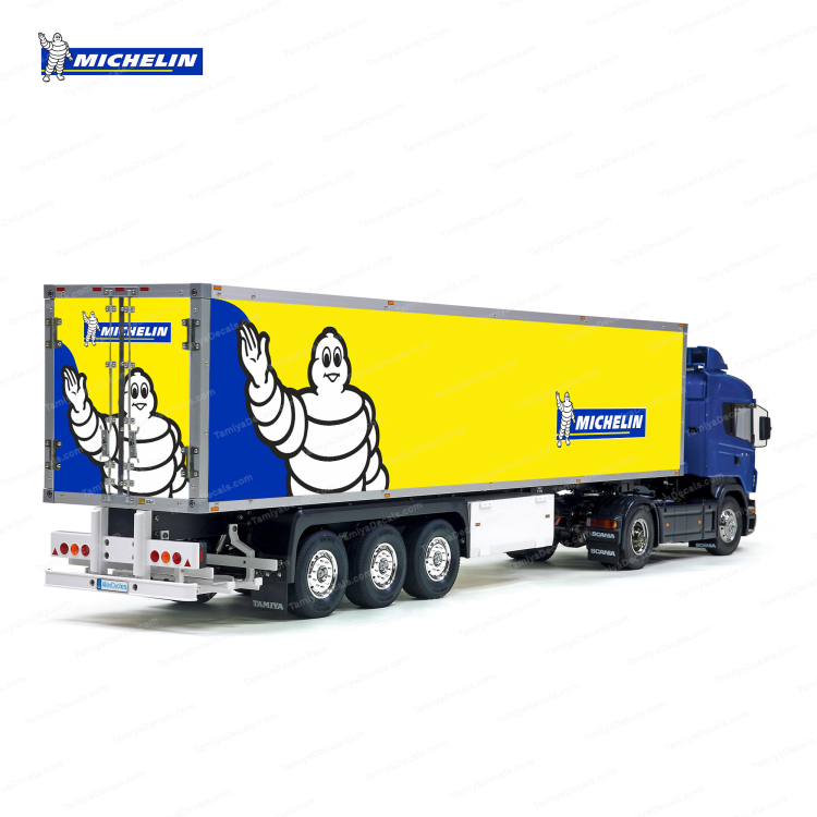 MICHELIN - Kit Truck Scritte Pneumatici - Decals Automezzi 1/50 – Max Model - Foto 10