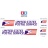 Tamiya 56319 56302 USPS USA National Post Trailer Reefer Semi Box Huge Side Decals Stickers Kit - 