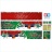 Tamiya 56319 56302 Merry CHRISTMAS and a Happy New Year Trailer Reefer Semi Box Huge Side Decals Stickers Kit - Tamiya 56319 56302 Merry CHRISTMAS and a Happy New Year Trailer Reefer Semi Box Huge Side Decals Stickers Kit