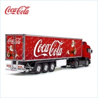 Tamiya 56319 56302 Merry CHRISTMAS Coca-Cola Trailer Reefer Semi Box Huge Side Decals Stickers Kit