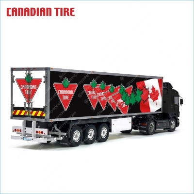 Tamiya 56319 56302 Canadian Tire Shop Canada&#039;s Top Department Store Trailer Reefer Semi Box Huge Side Decals Stickers Kit 