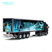 Tamiya 56319 56302 Tron Legacy Movie Trailer Reefer Semi Box Huge Side Decals Stickers Set