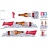 Tamiya 56319 56302 Budweiser Ice Budvar Trailer Reefer Semi Box Huge Side Decals Stickers Kit - 