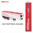 Tamiya 56319 56302 HONDA Pro Racing CRF HRC Trailer Reefer Semi Box Huge Side Stickers Decals Kit - 