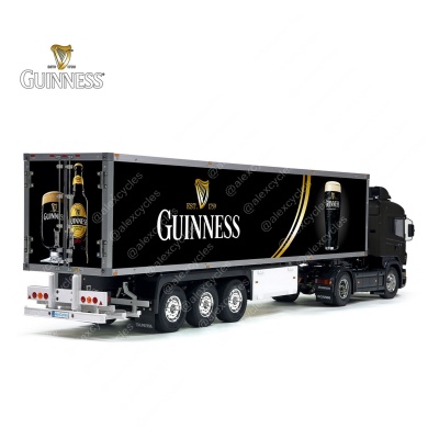 Tamiya 56319 56302 Guinness is Good For You Beer Trailer Reefer Semi Box Huge Side Decals Stickers Kit 