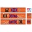 Tamiya 56319 56302 DUKE OF HAZZARD GENERAL LEE Movie Trailer Reefer Semi Box Huge Side Decals Stickers Kit - 