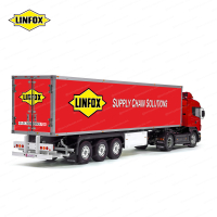 Tamiya 56319 56302 LINFOX Australian transport and logistics SOLUTIONS Company Trailer Reefer Semi Box Huge Side Decals Stickers Kit
