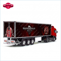 Tamiya 56319 56302 NBA Houston Rockets Basketball Team Trailer Reefer Semi Box Huge Side Stickers Decals Kit