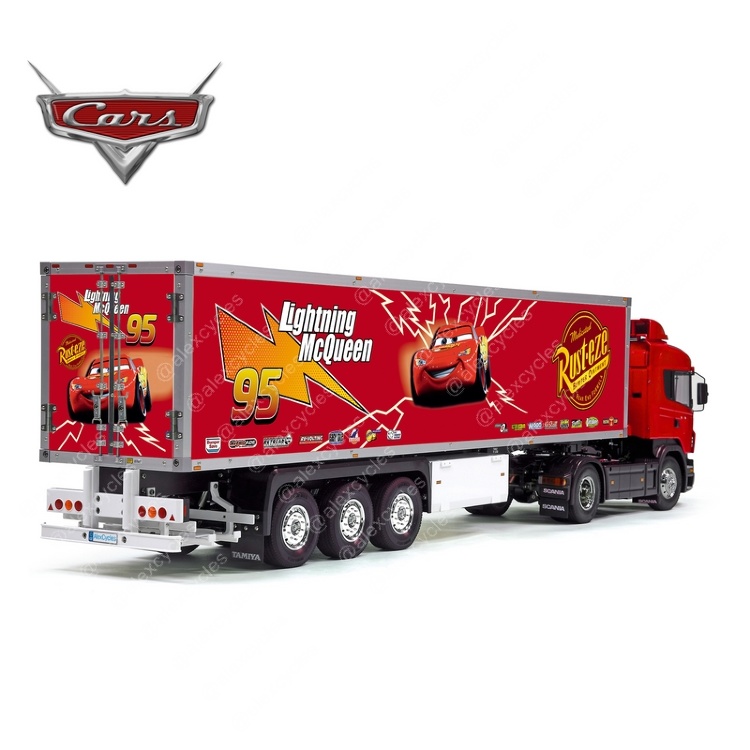 Lightning mcqueen 18 wheeler best sale