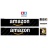 Tamiya 56319 56302 Amazon Black Trailer Reefer Semi Box Huge Side Decals Stickers Kit - 