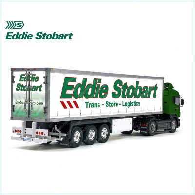 Tamiya 56319 56302 Eddie Stobart Trans Store Logistics Trailer Reefer Semi Box Huge Side Decals Stickers Set 