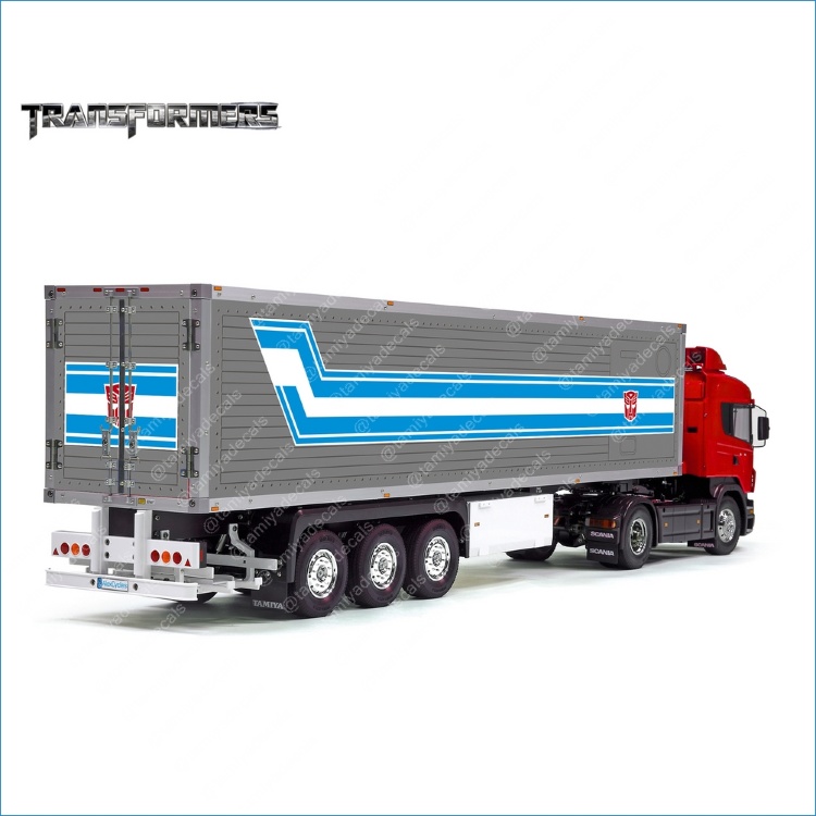 Tamiya 14th Scale 56319 Truck Reefer Box  Prime Trailer Decals  Stickers
