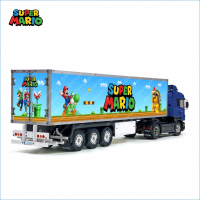 Tamiya 56319 56302 Super Mario Bros Video Game Trailer Reefer Semi Box Huge Side Stickers Decals Set