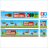 Tamiya 56319 56302 Super Mario Classic Bros Video Game Trailer Reefer Semi Box Huge Side Stickers Decals Set - Tamiya 56319 56302 Super Mario Classic Bros Video Game Trailer Reefer Semi Box Huge Side Stickers Decals Set